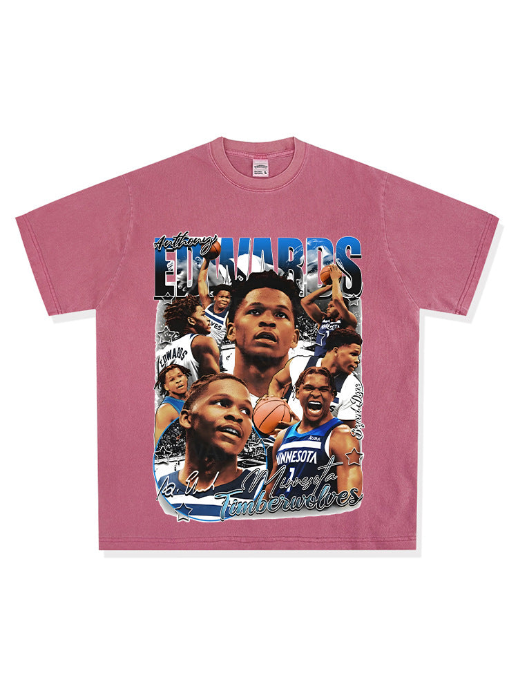 Anthony Edwards Retro Graphic Tee