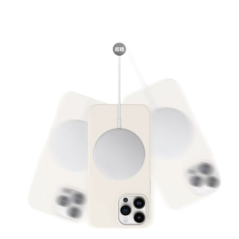 Magnetic Liquid Silicone Protective Case for iPhone