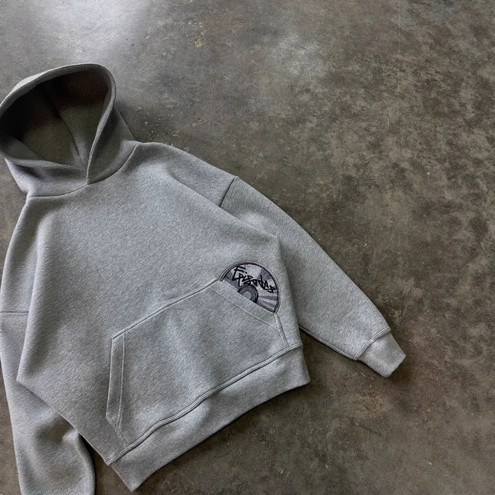 Grey Basic Fit Jump Suit