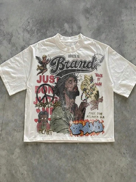 Peace From Jesus Retro T-Shirt