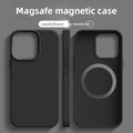 Magnetic Liquid Silicone Protective Case for iPhone