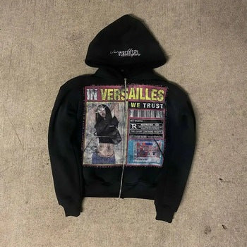 Mens Fleece Zip Up Hoodie