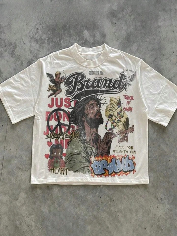 Peace From Jesus Retro T-Shirt