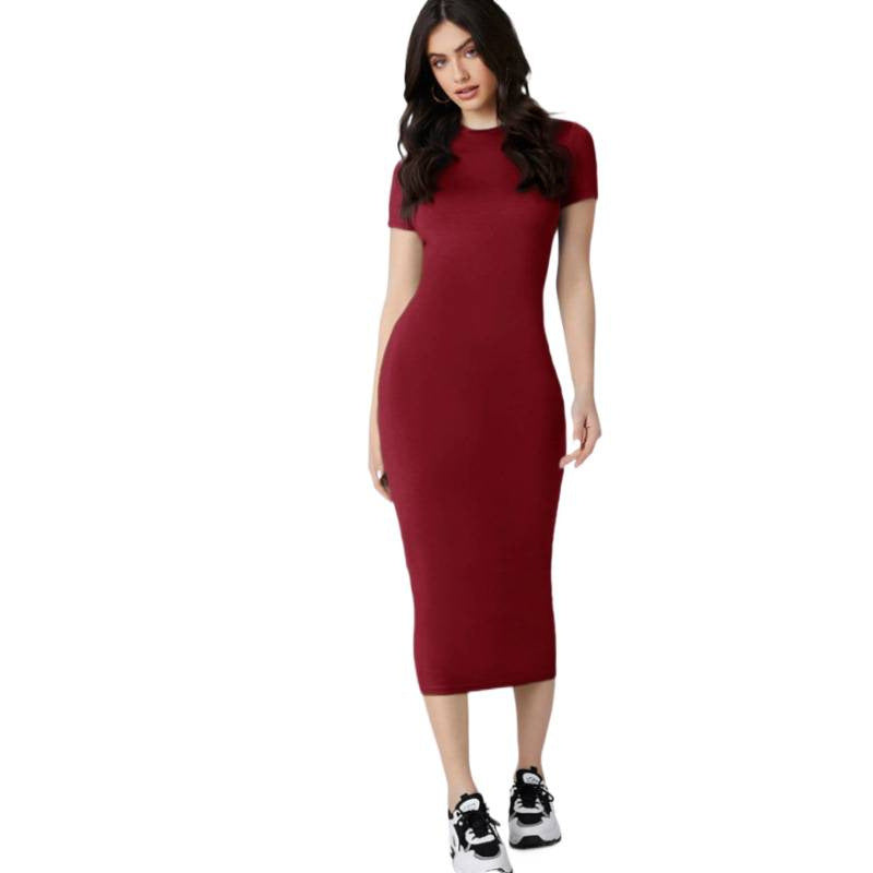 Women's Slim-Fit Knitted Dress