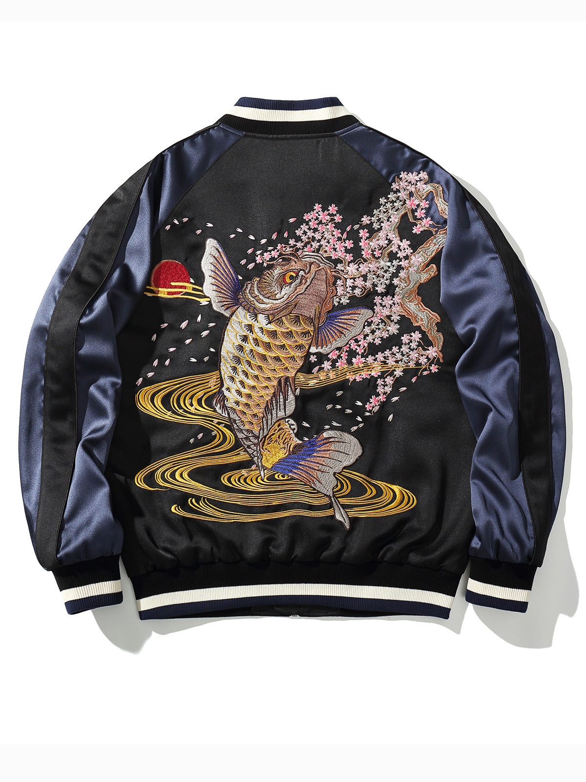 Embroidered Koi Fish Jacket