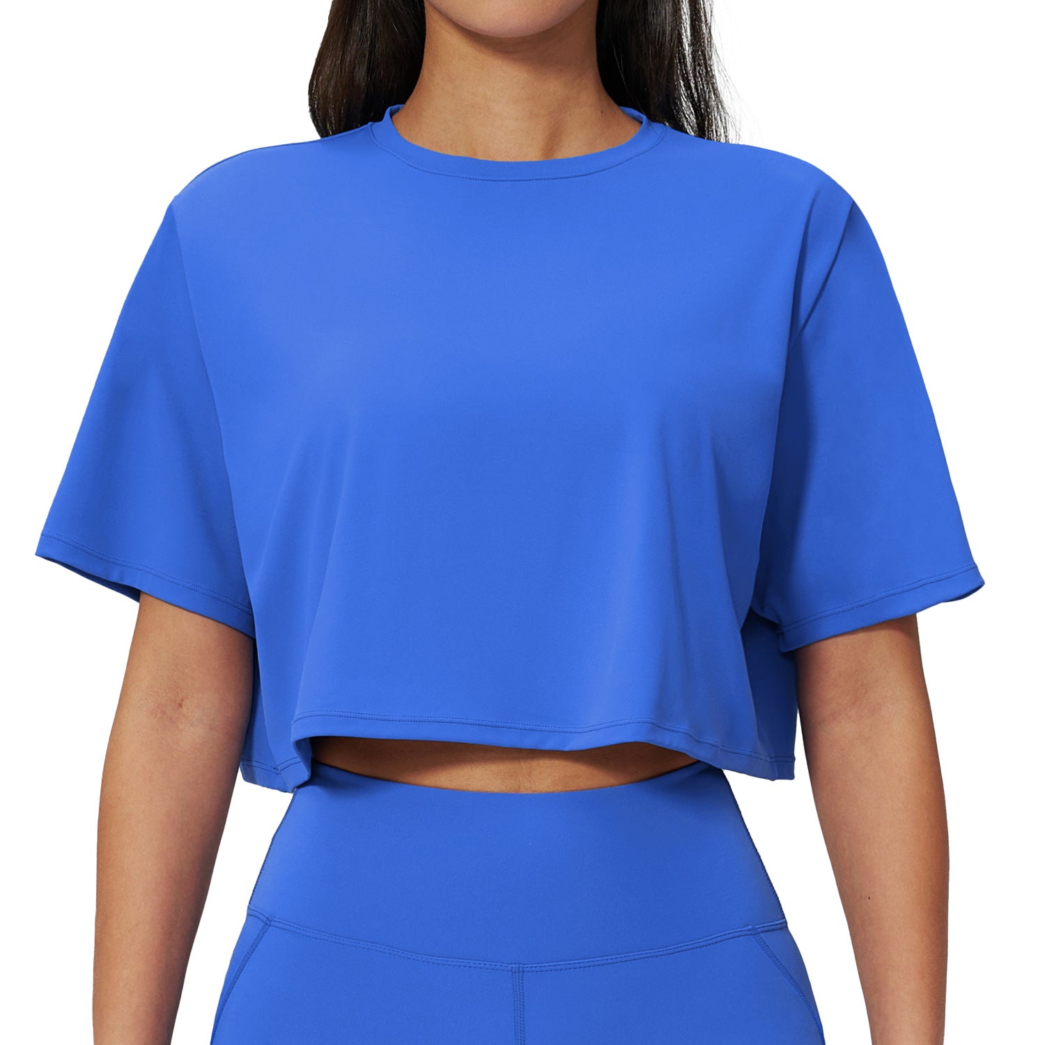 Cropped Loose Yoga Top