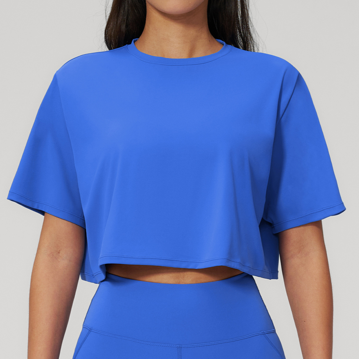 Cropped Loose Yoga Top