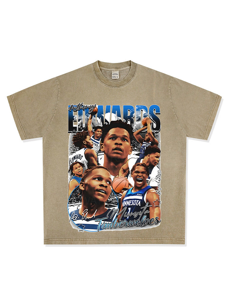Anthony Edwards Retro Graphic Tee