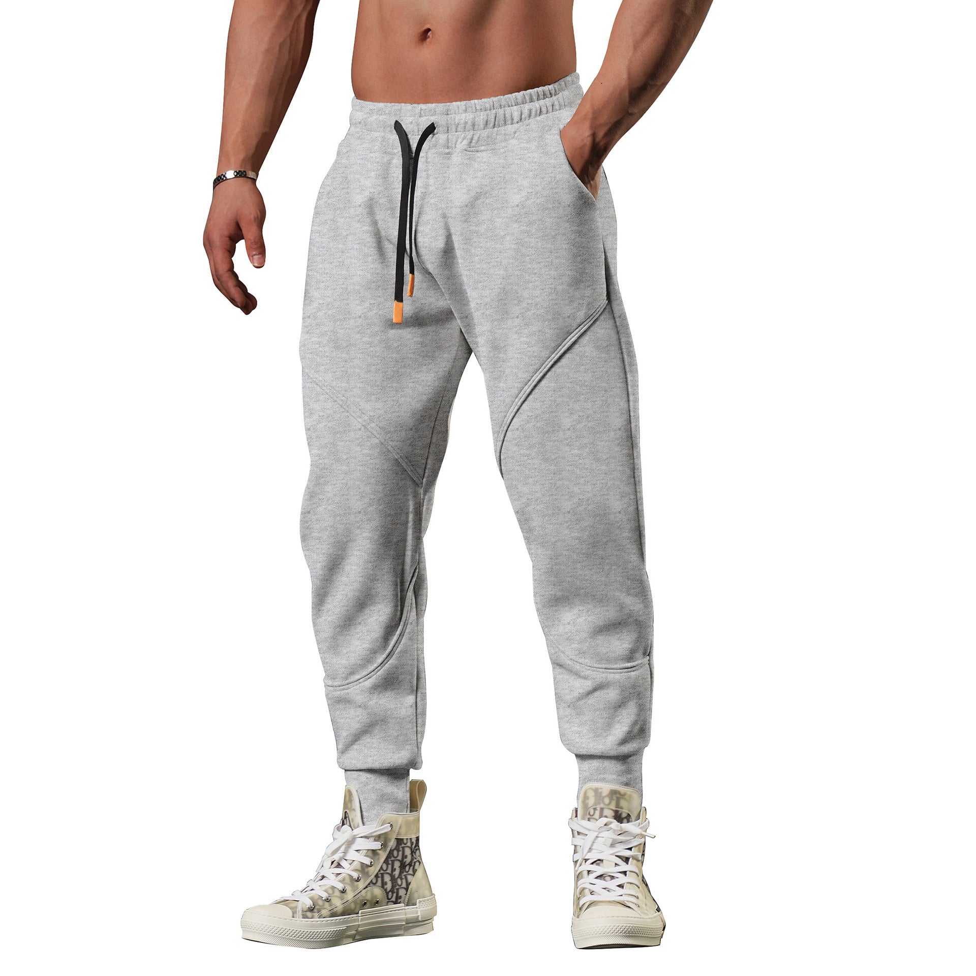 Mens Loose Fit Jogger Pants