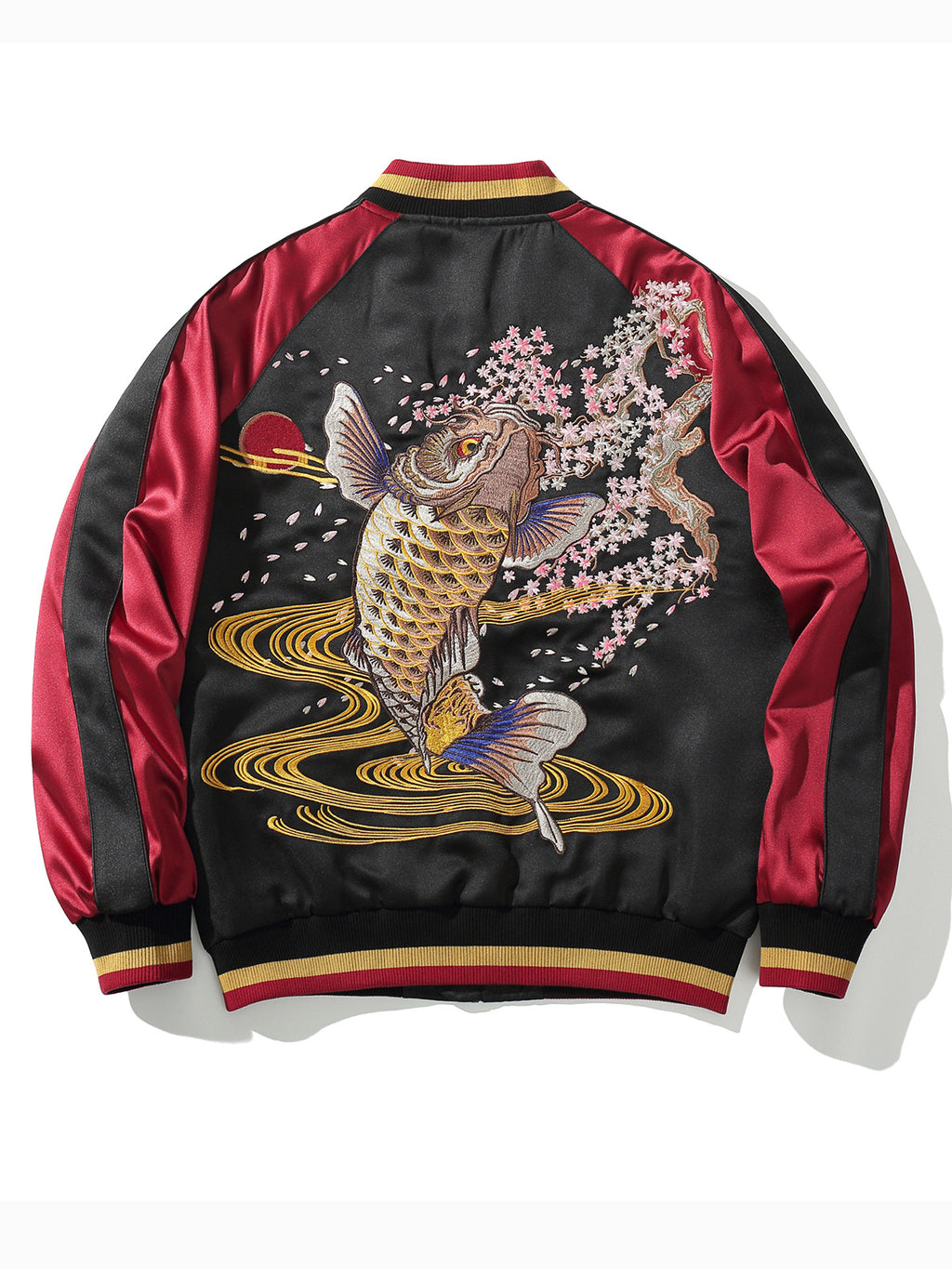 Embroidered Koi Fish Jacket