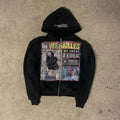 Mens Fleece Zip Up Hoodie