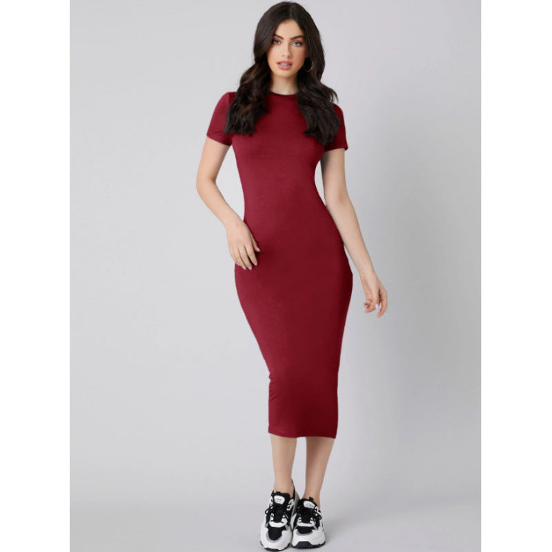 Women's Slim-Fit Knitted Dress
