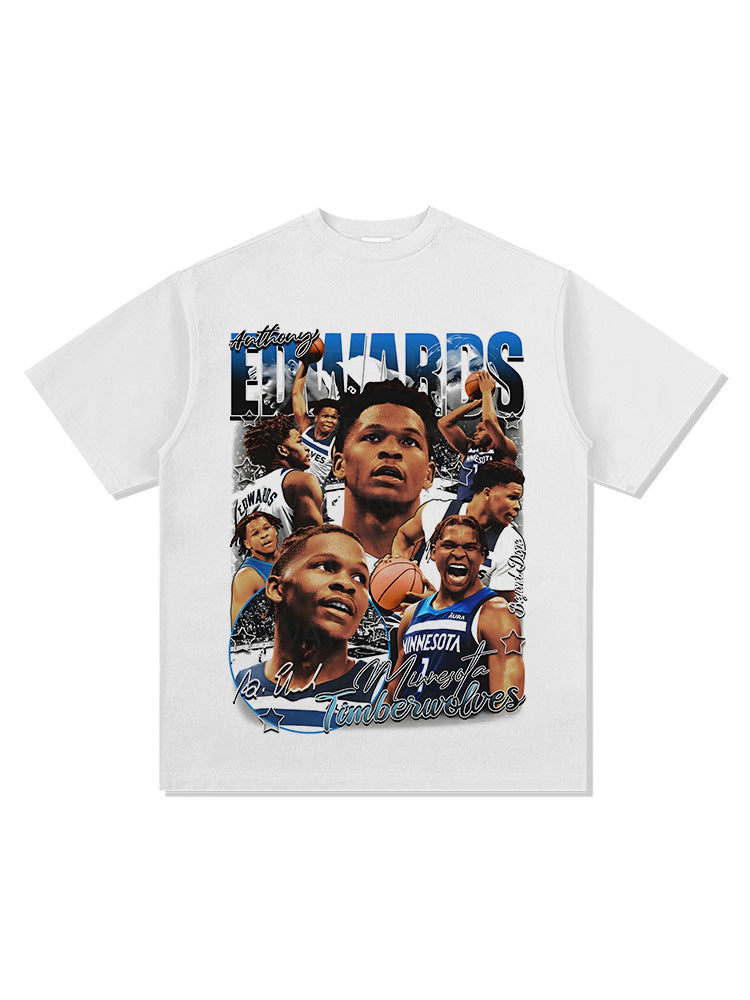 Anthony Edwards Retro Graphic Tee