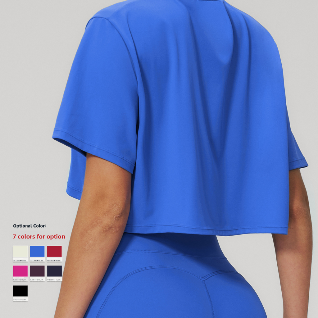 Cropped Loose Yoga Top