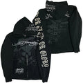 Men's Zip Hoodie Tiger Print Sweatshirt